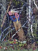 Baba Yaga from Vassilisa the Beautiful 1899 Ivan Bilibin